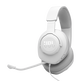 JBL Quantum 100M2 - White - Wired over-ear gaming headset with detachable mic and mute option - Hero